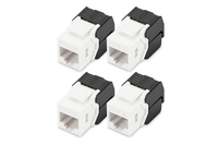 DIGITUS CAT 6 Keystone Jack unshielded RJ45 to LSA tool free connection incl. cable tie 4