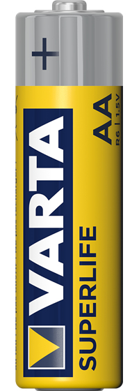 Varta Superlife - Batterie 4 x AA-Typ - Kohlenstoff