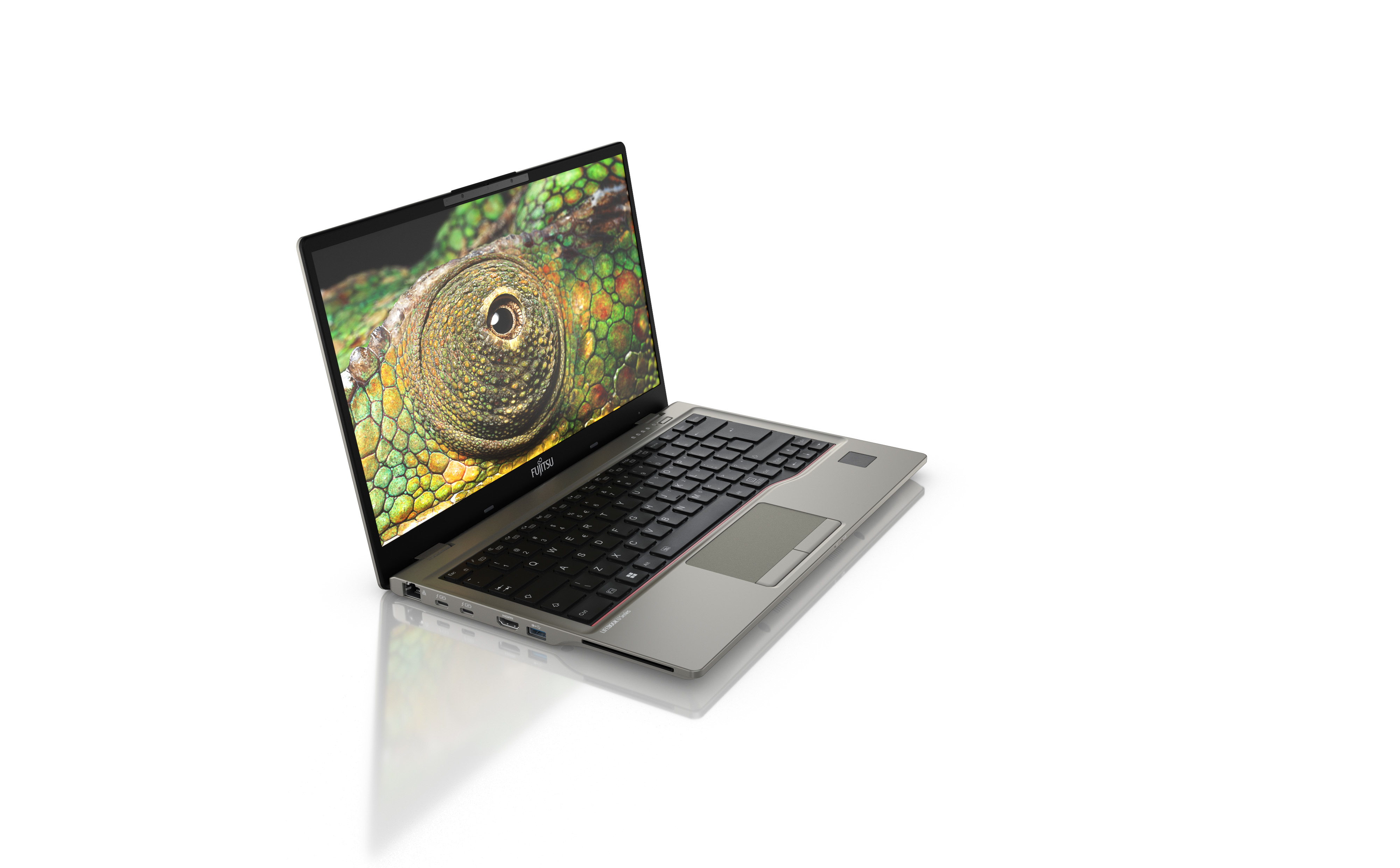 Fujitsu LIFEBOOK U7412 i7-1270P Ordinateur portable 35,6 cm (14) Full HD Intel Core i7 32 Go DDR4-SDRAM 1000 Go SSD Wi-Fi 6E (802.11ax) Windows 11 Pro Argent