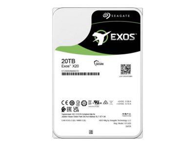 Seagate Exos X20 ST20000NM002D - Festplatte - 20 TB