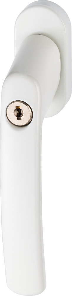 ABUS Security-Center ABUS FG200 W SB - Fenster-Verriegelungsgriff - Wei - Druckgusszink - Wei - Einfarbig - Zylinderschloss