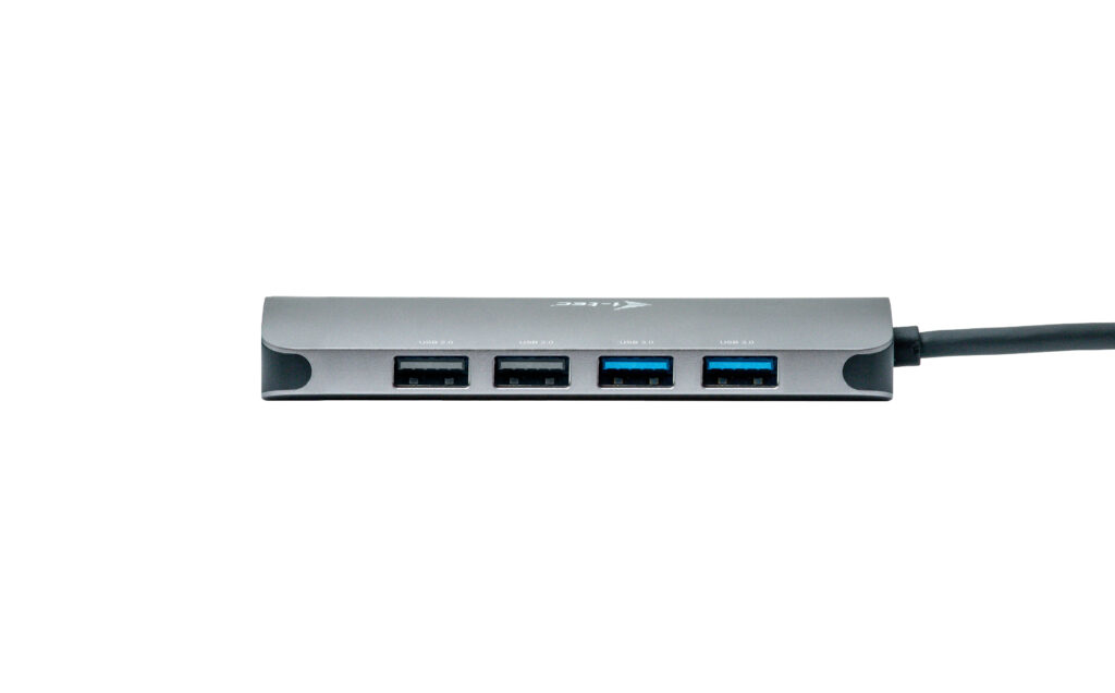 i-tec Metal USB-C Nano 2x Display Docking Station with PD 100 W + Charger 100W