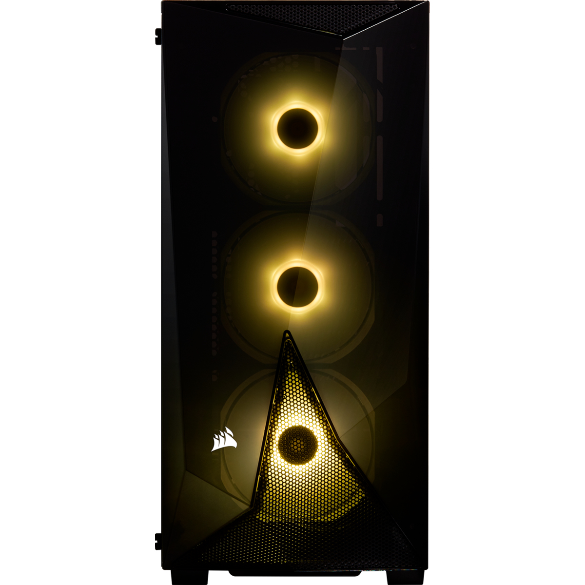 Corsair Carbide Series SPEC DELTA RGB - Tower - ATX - Seitenteil mit Fenster - keine Spannungsversorgung (ATX)
