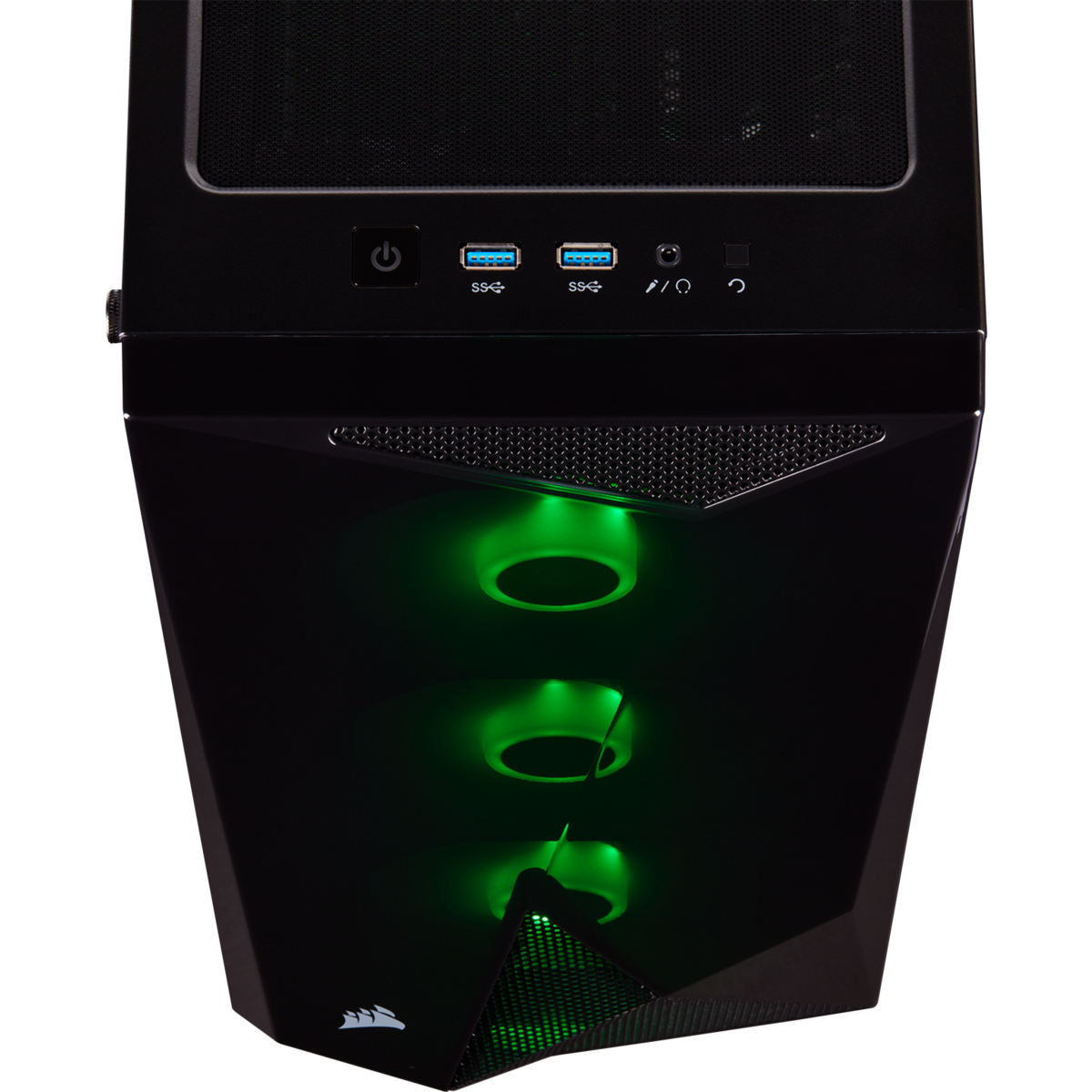 Corsair Carbide Series SPEC DELTA RGB - Tower - ATX - Seitenteil mit Fenster - keine Spannungsversorgung (ATX)