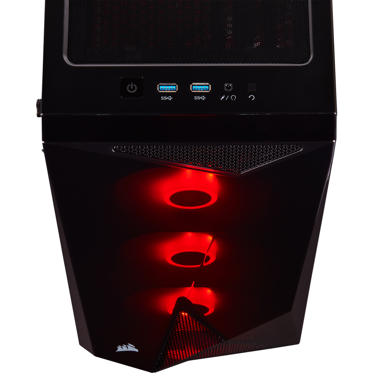 Corsair Carbide Series SPEC DELTA RGB - Tower - ATX - Seitenteil mit Fenster - keine Spannungsversorgung (ATX)