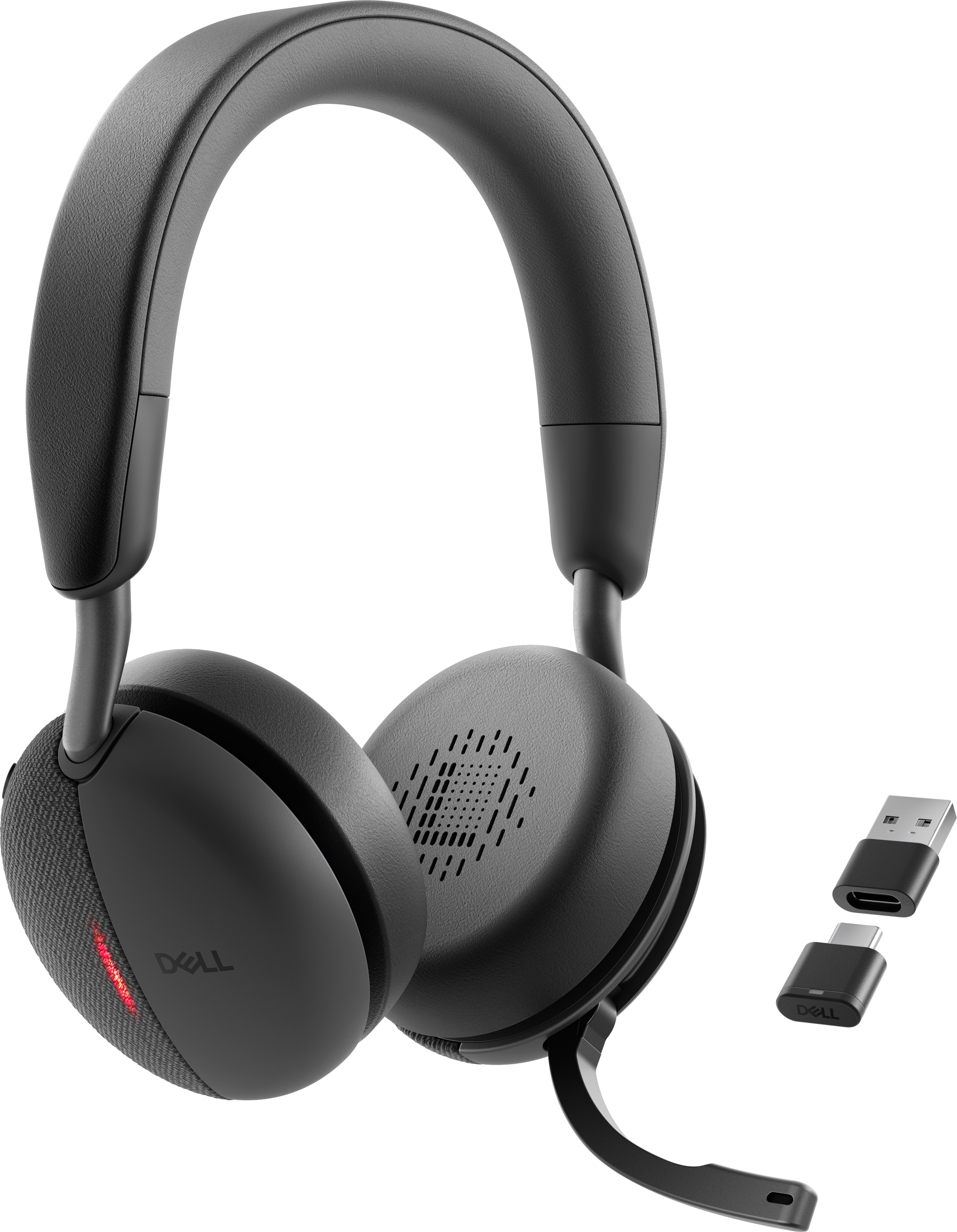 DELL WL5024 Auriculares Inal�mbrico y al�mbrico Diadema Aviaci�n/Control de tr�fico a�reo USB Tipo C Bluetooth Negro