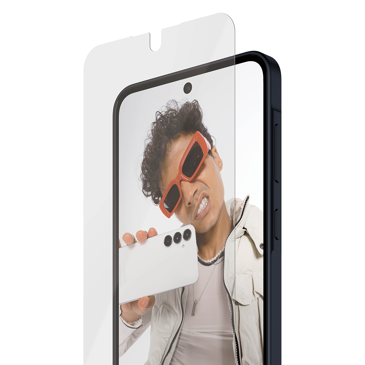 PanzerGlass SAFE. by � Screen Protector Samsung Galaxy A37 5G | Ultra-Wide Fit | Bulk