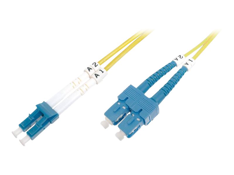 Digitus Patch monomodale fibra ottica K SC (APC) su LC (PC)