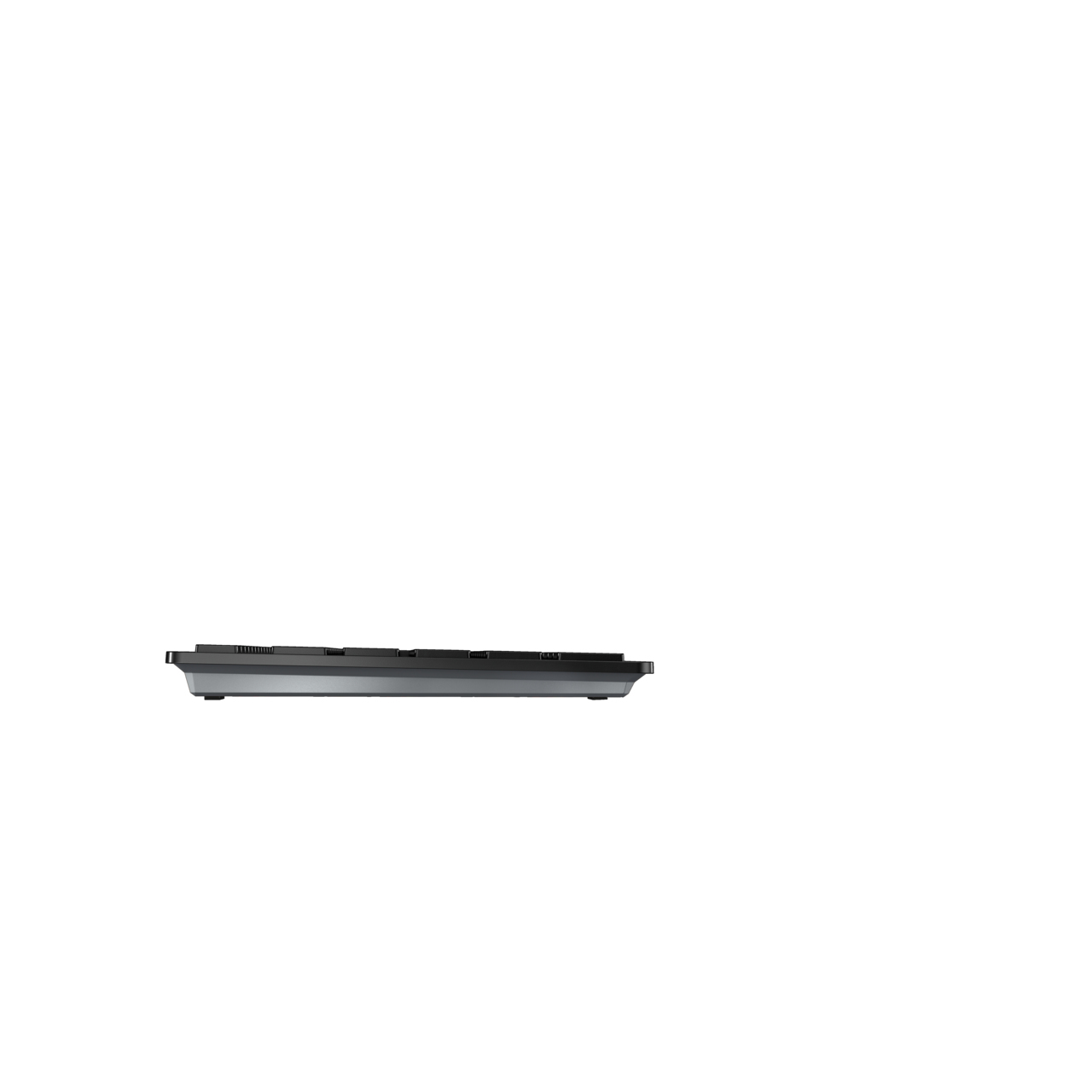 CHERRY DW 9500 SLIM teclado Ratn incluido RF Wireless + Bluetooth QWERTZ Checa, Eslovaco Negro, Gris