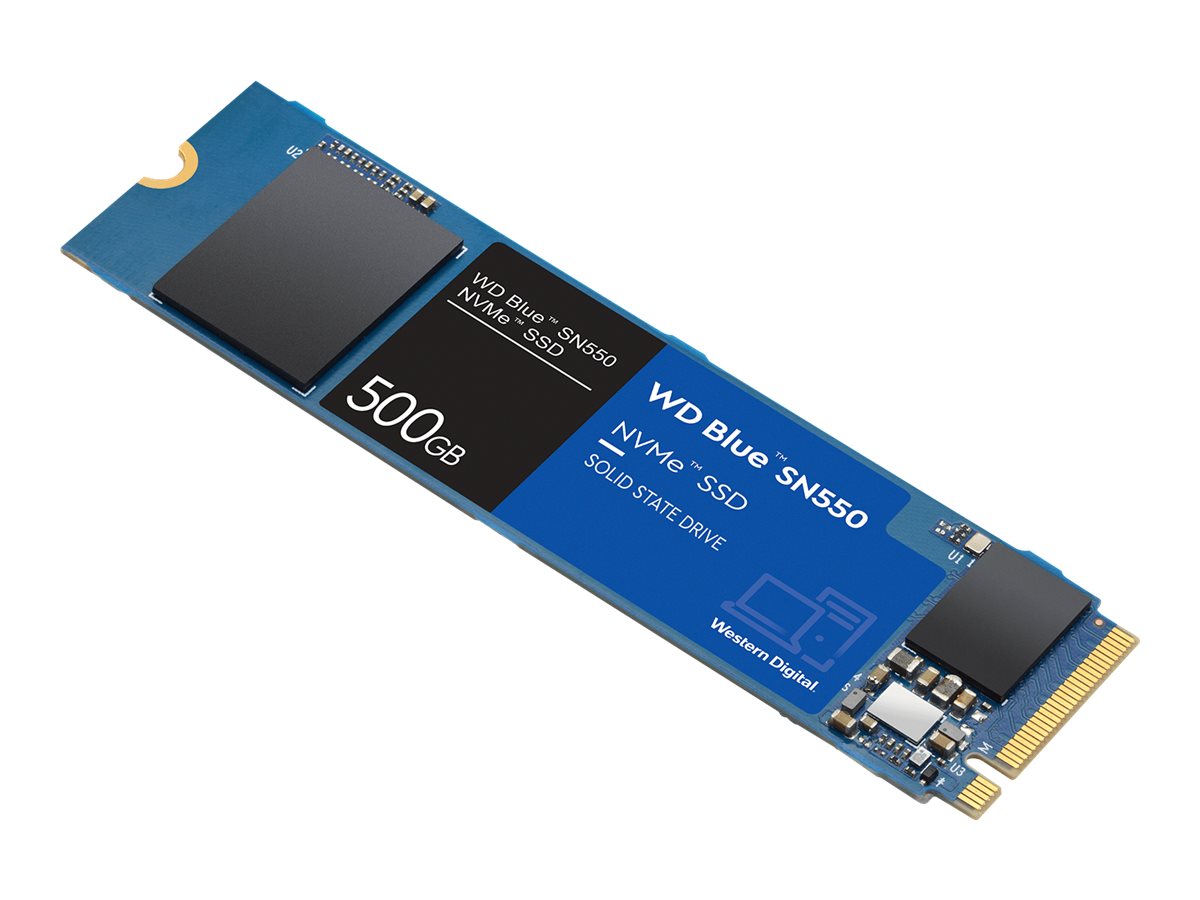 WD WDS500G2B0C  Western Digital WD Blue SN550 NVMe M.2 500 Go PCI Express  3.0 3D NAND