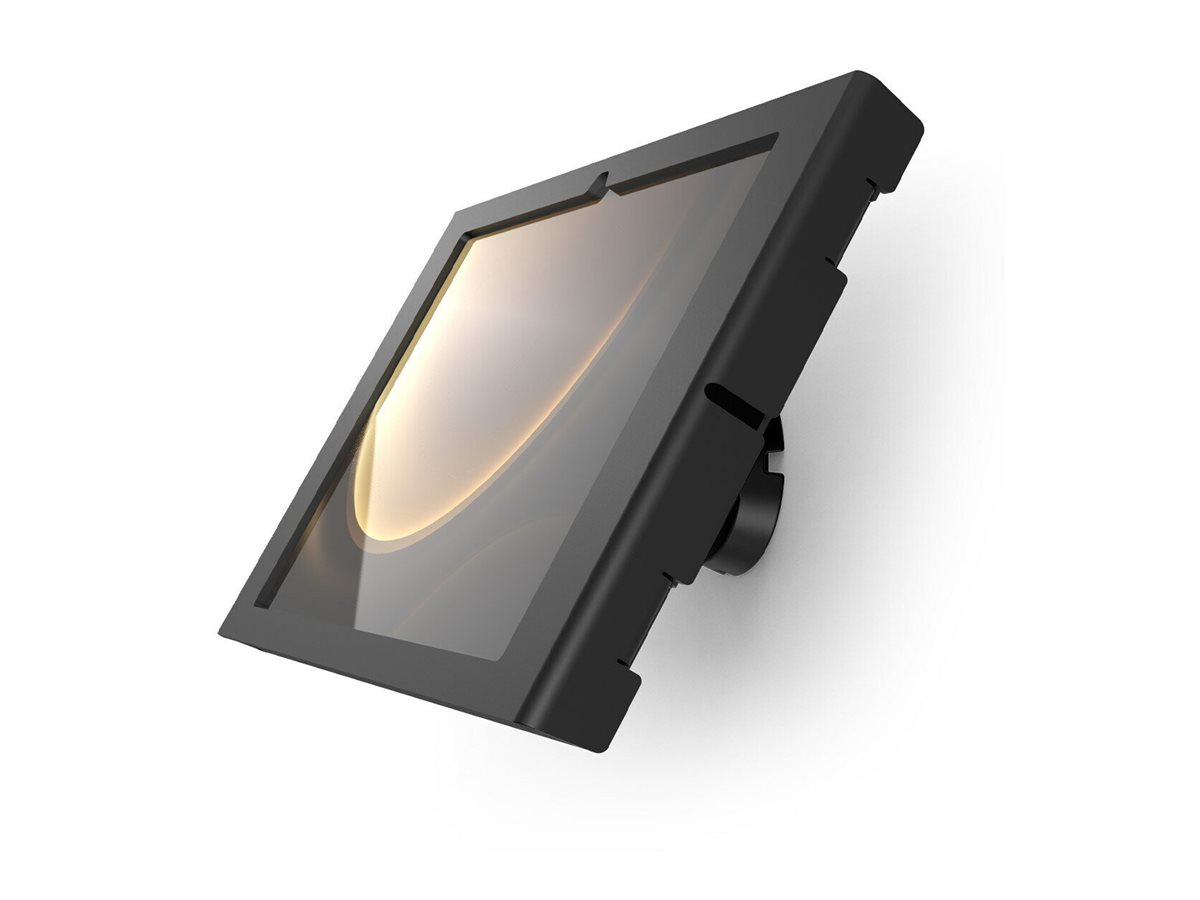 Compulocks Galaxy Tab S9+/S9FE+ Apex Enclosure Tilting Wall Mount - Black