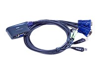 ATEN CS62US - KVM-/USB-Switch - 2 x USB - Desktop