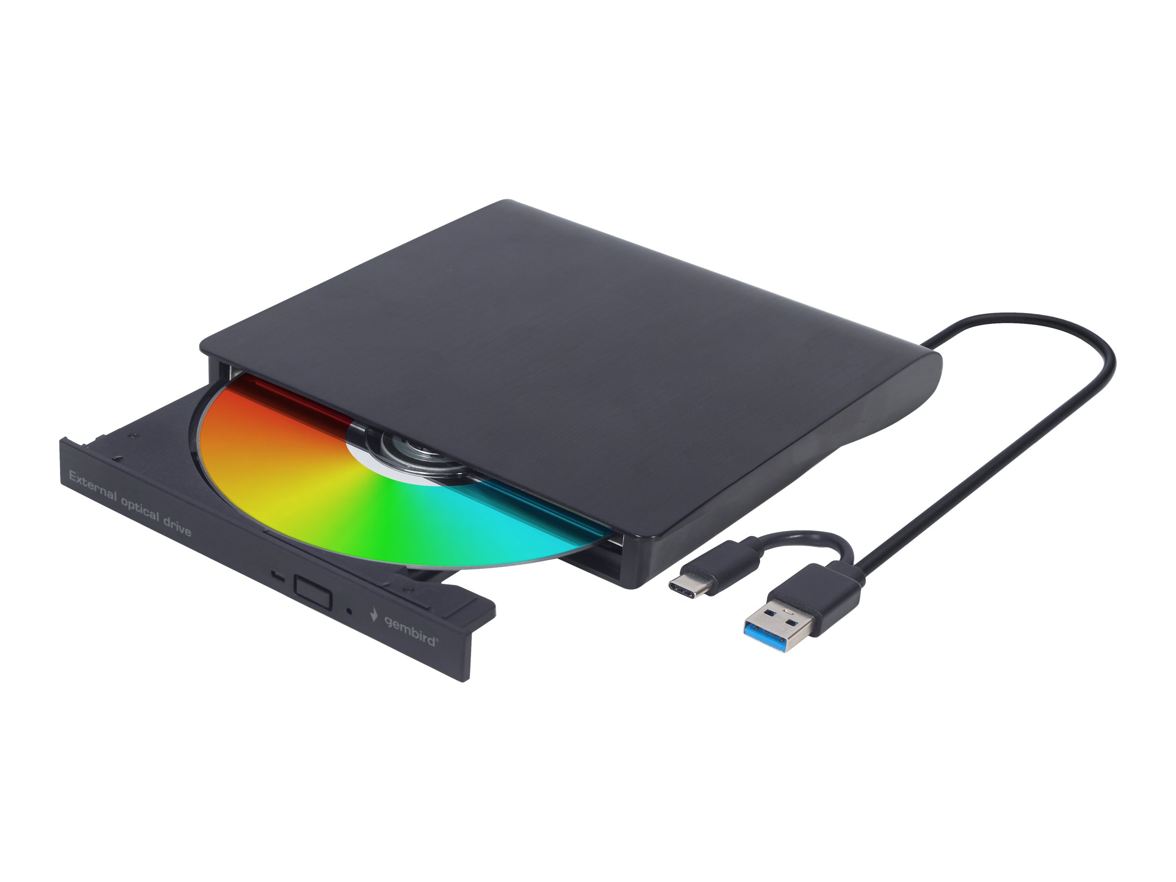 Gembird DVD-USB-03 - Laufwerk - DVDRW (R DL) / DVD-RAM