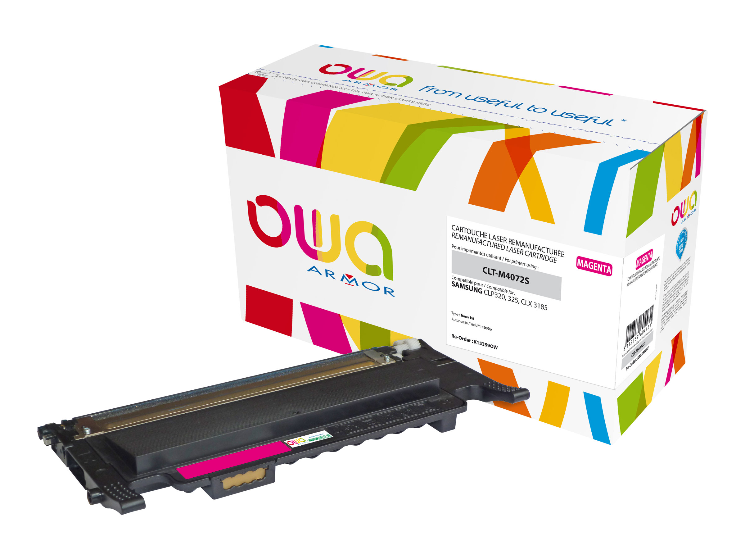 Armor K15359OW toner cartridge 1 pc(s) Compatible Magenta