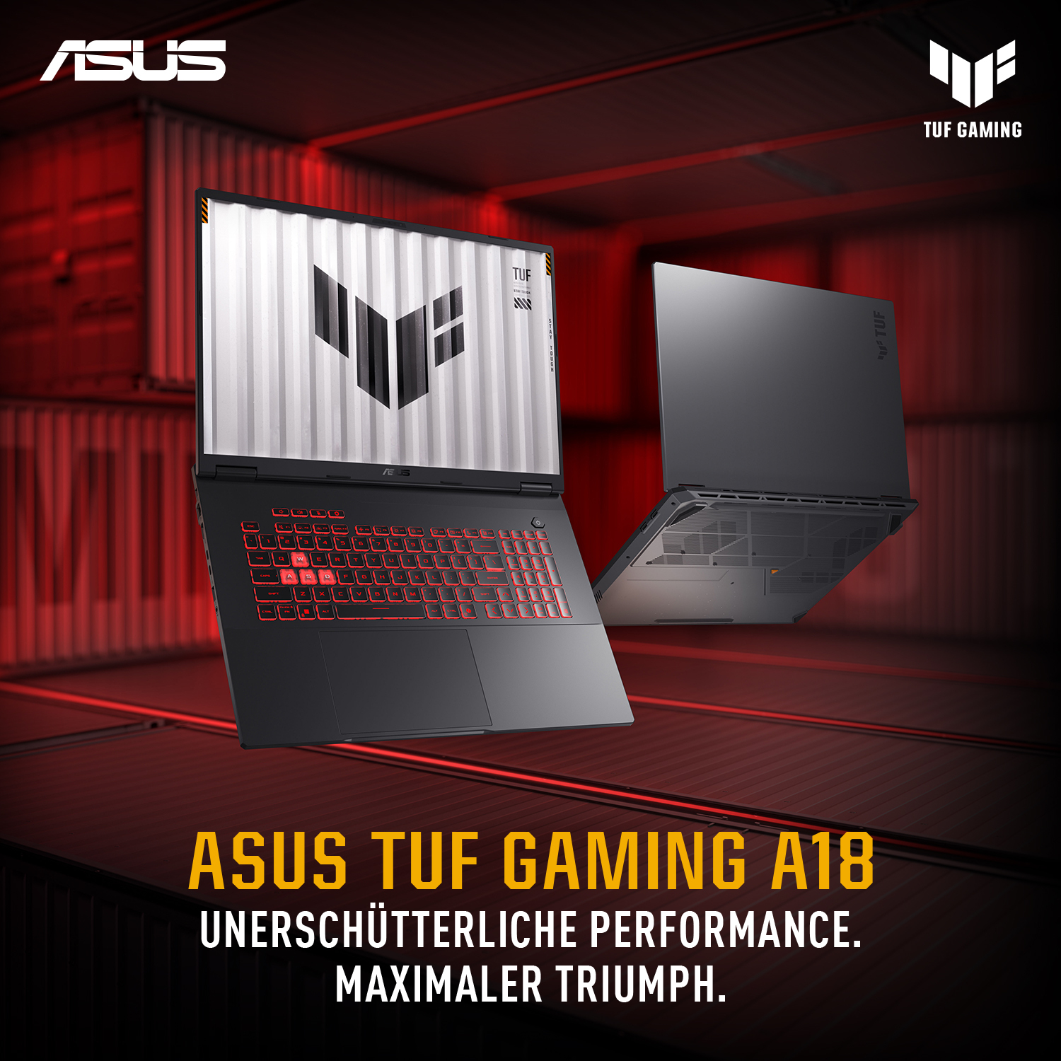 ASUS TUF Gaming A18 FA808UM-S8012W AMD Ryzen 7 260 Port�til 45,7 cm (18) WUXGA 16 GB DDR5-SDRAM 1 TB SSD NVIDIA GeForce RTX 5060 Wi-Fi 6E (802.11ax) Windows 11 Home Alem�n Gris