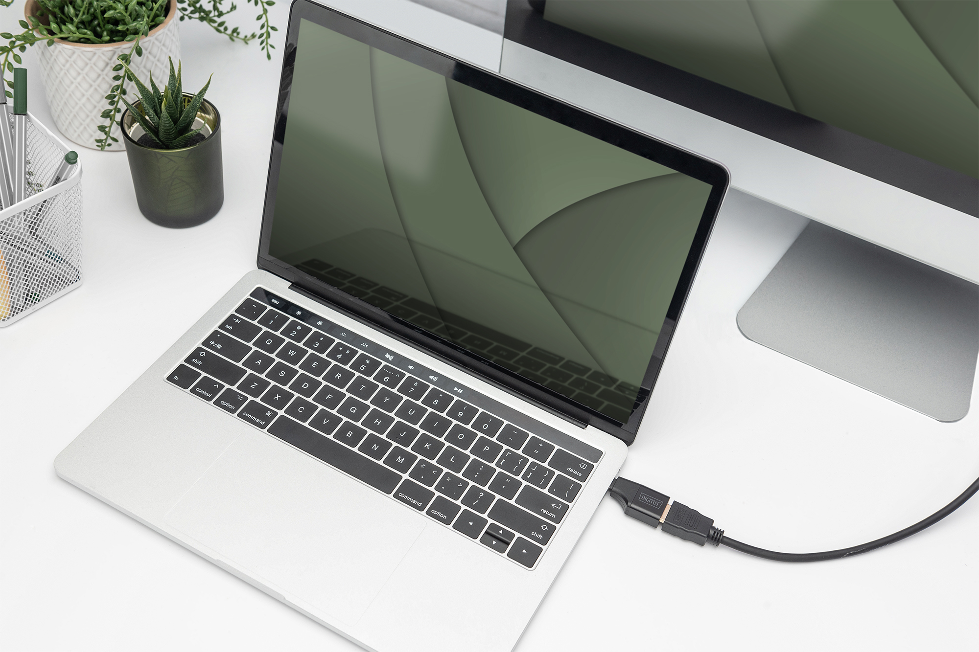 Digitus 4K USB Adapter, USB-C plug to HDMI-A jack