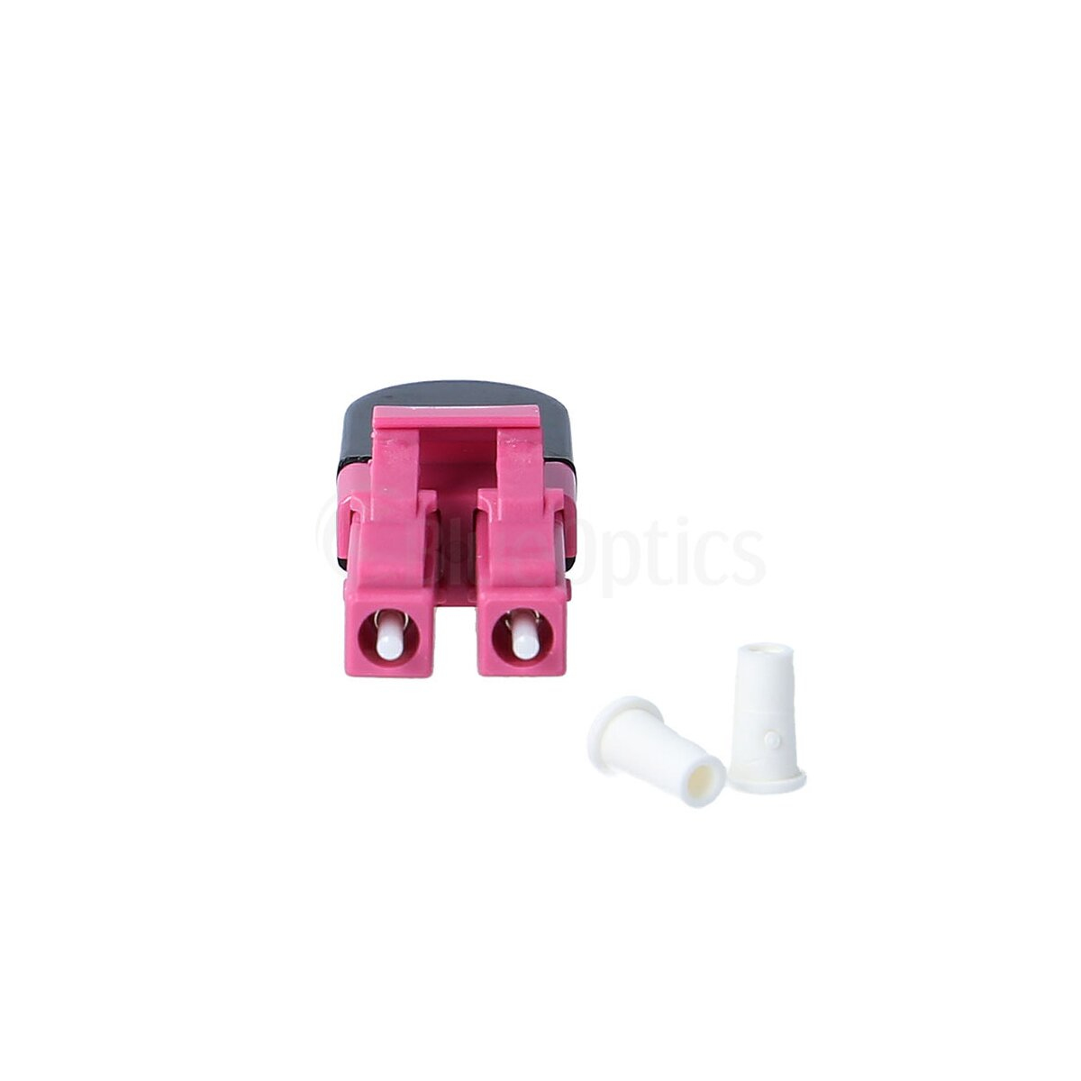 BlueOptics BOLBLCOM4 adaptador de fibra �ptica LC 1 pieza(s) Negro, Rosa