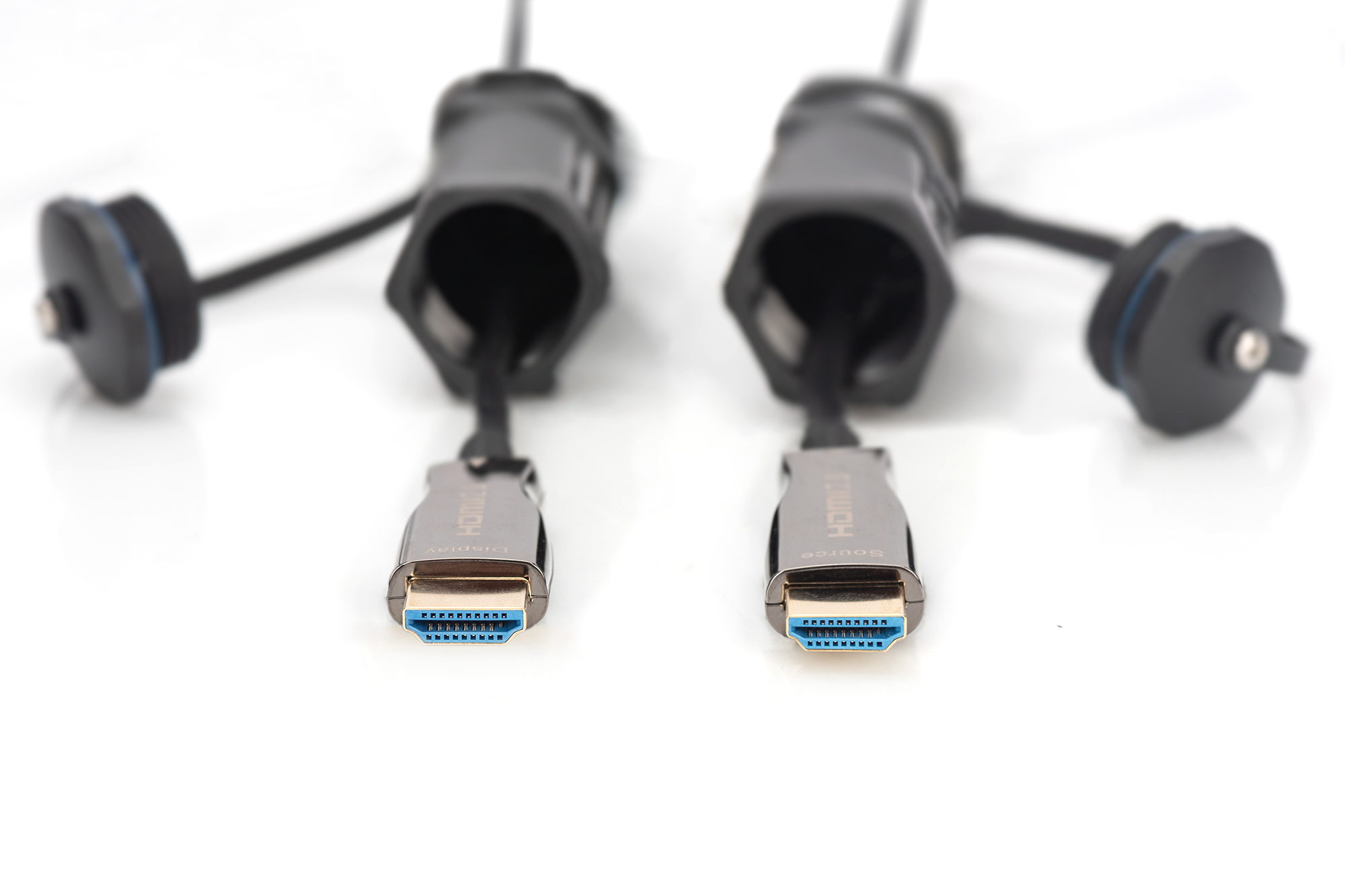 Digitus Cavo di collegamento 4K HDMI AOC armato con guaina protettiva