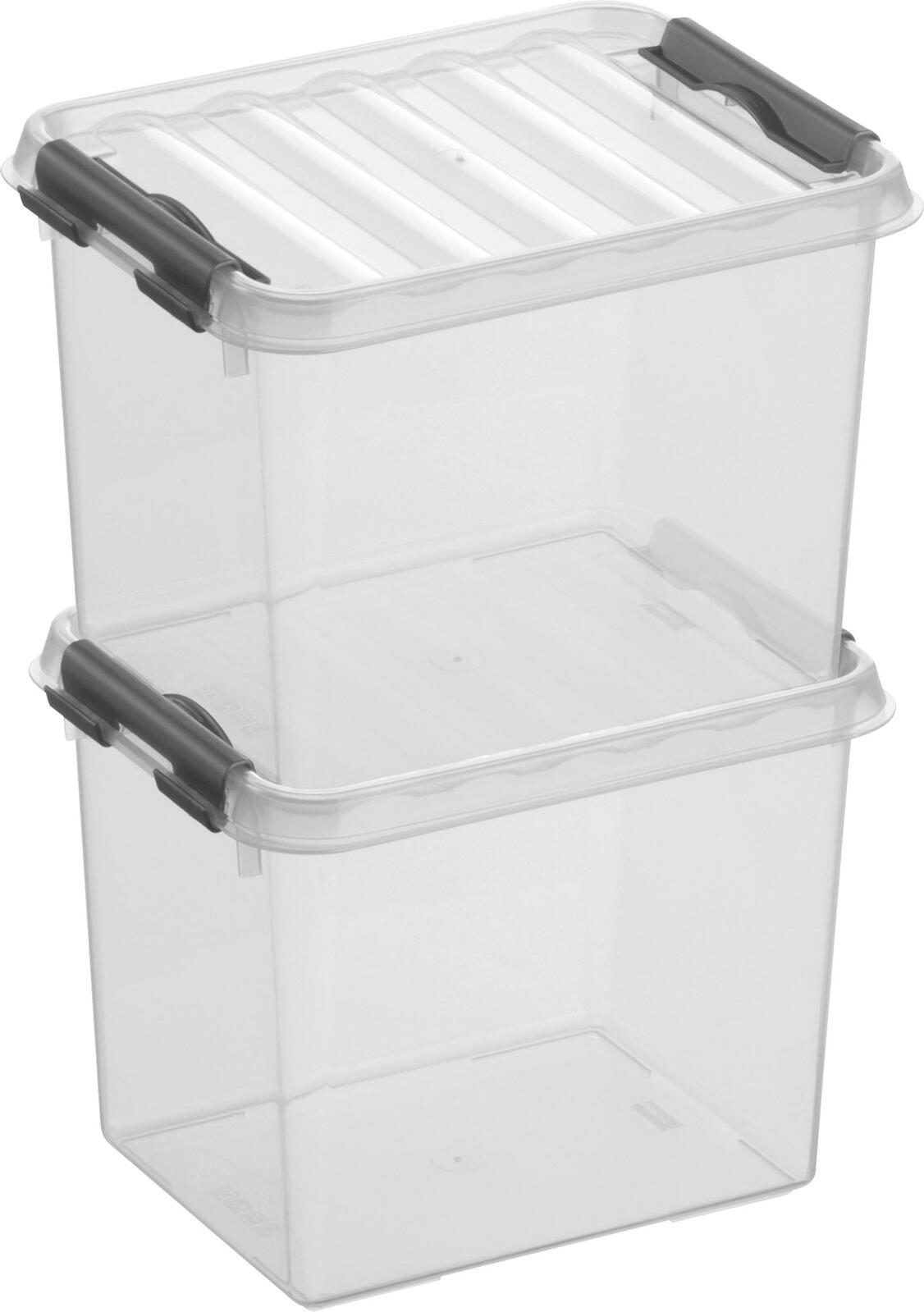 Sunware Aufbewahrungsbox 3l Q-line 15x14x20cm PP transparent