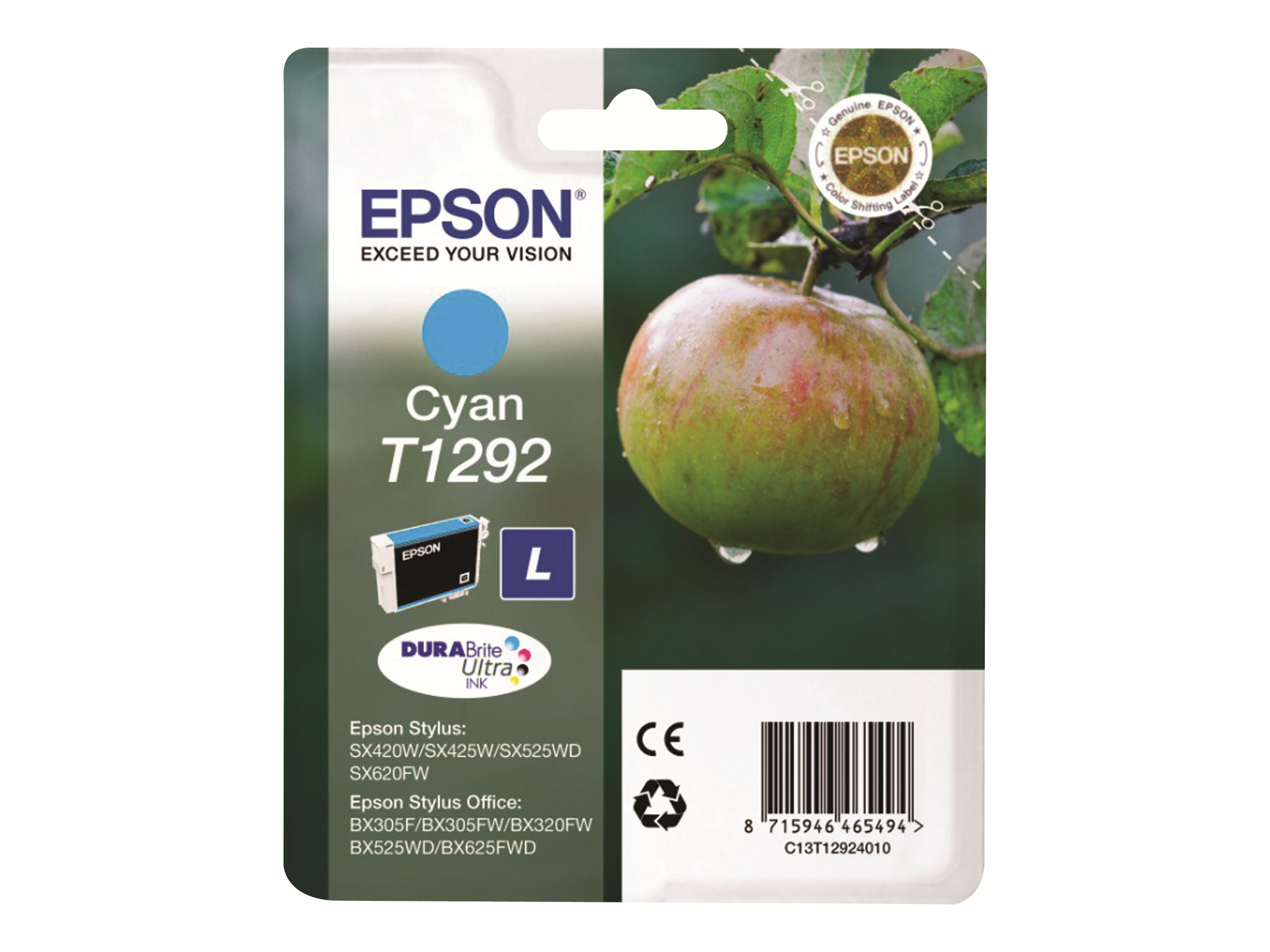 Epson T1292 - 7 ml - Cyan - Original - Blisterverpackung