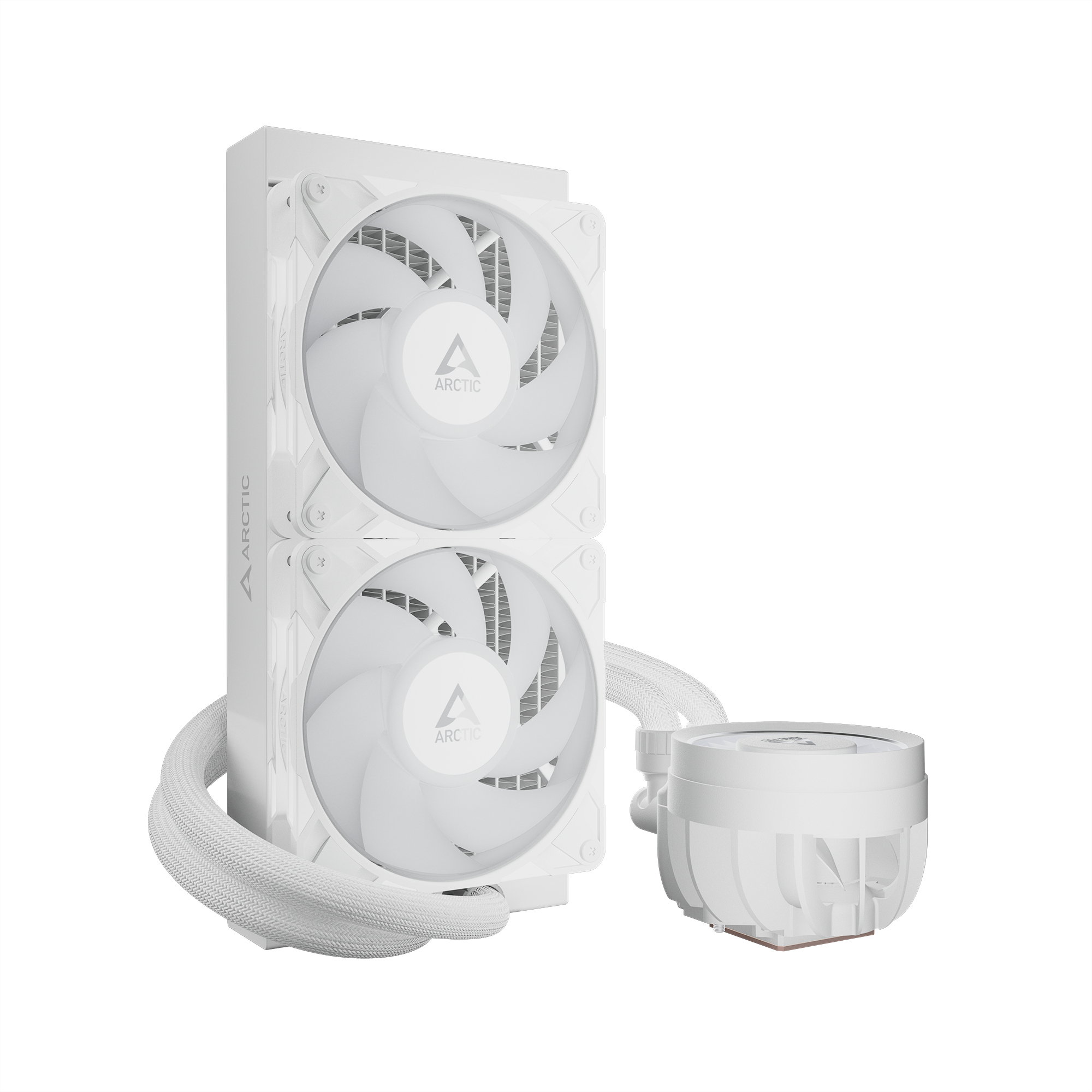 ARCTIC Liquid Freezer III Pro 240 A-RGB Processore Raffreddatore di liquidi tutto in uno 12 cm Bianco 1 pz