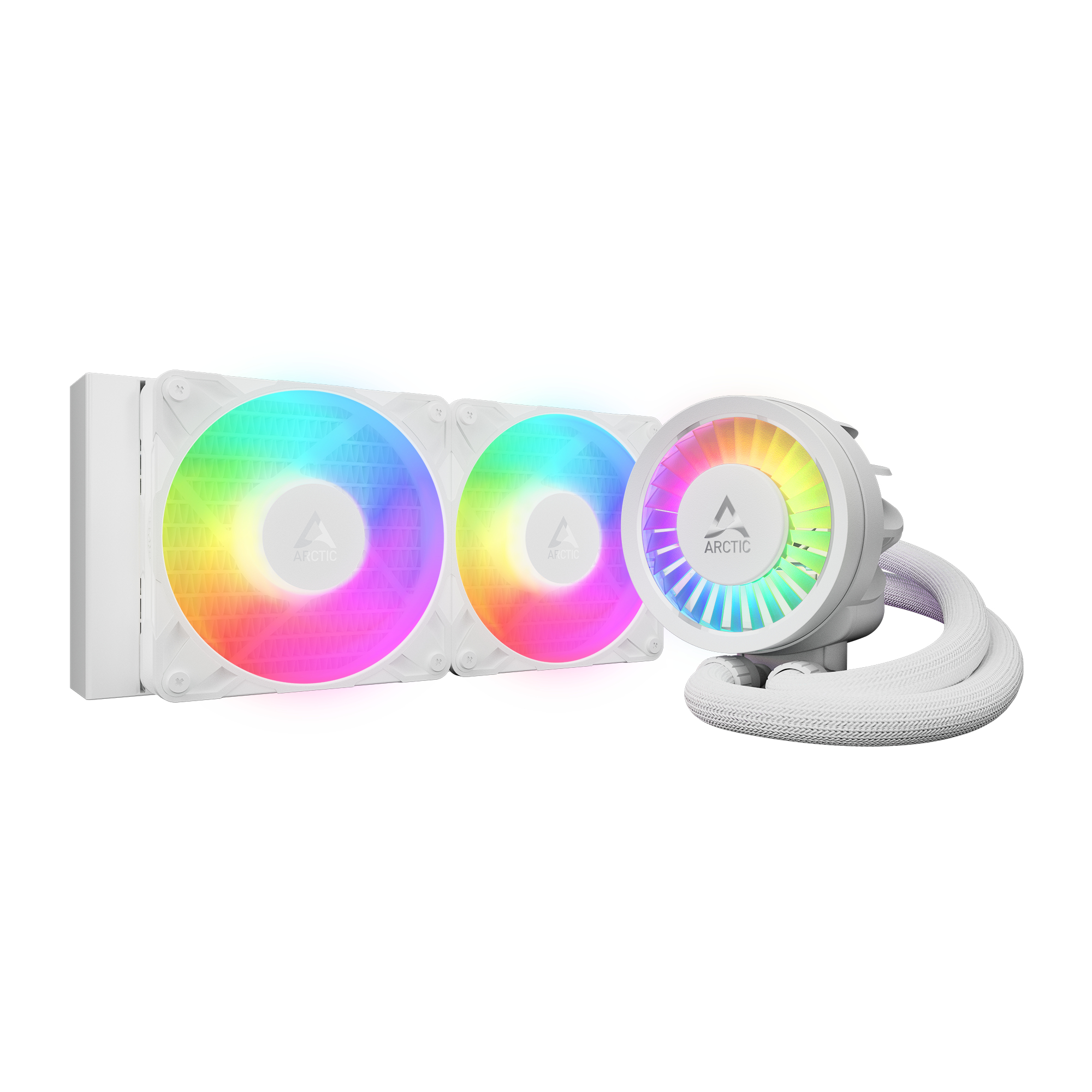 ARCTIC Liquid Freezer III Pro 240 A-RGB Processore Raffreddatore di liquidi tutto in uno 12 cm Bianco 1 pz