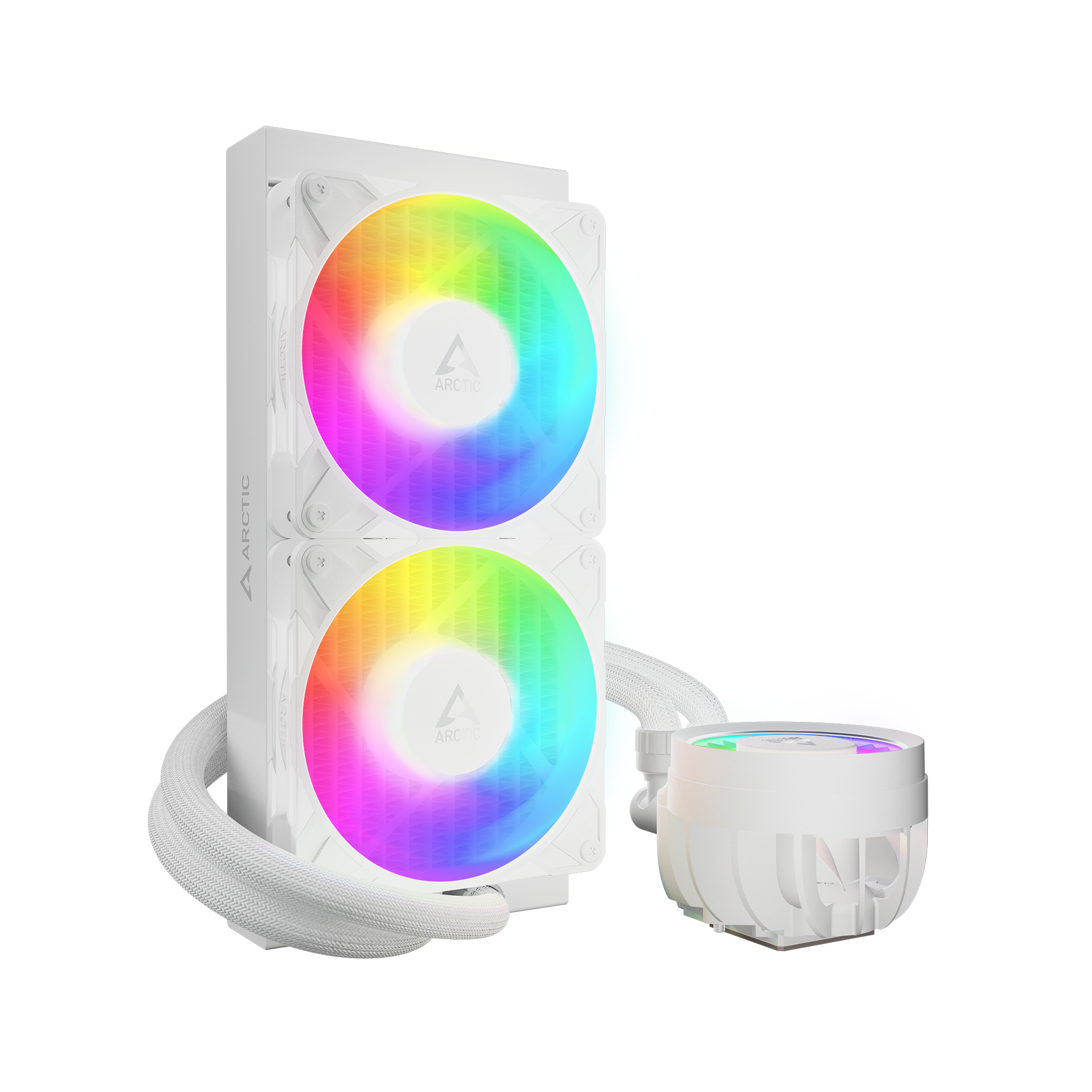 ARCTIC Liquid Freezer III Pro 240 A-RGB Processore Raffreddatore di liquidi tutto in uno 12 cm Bianco 1 pz