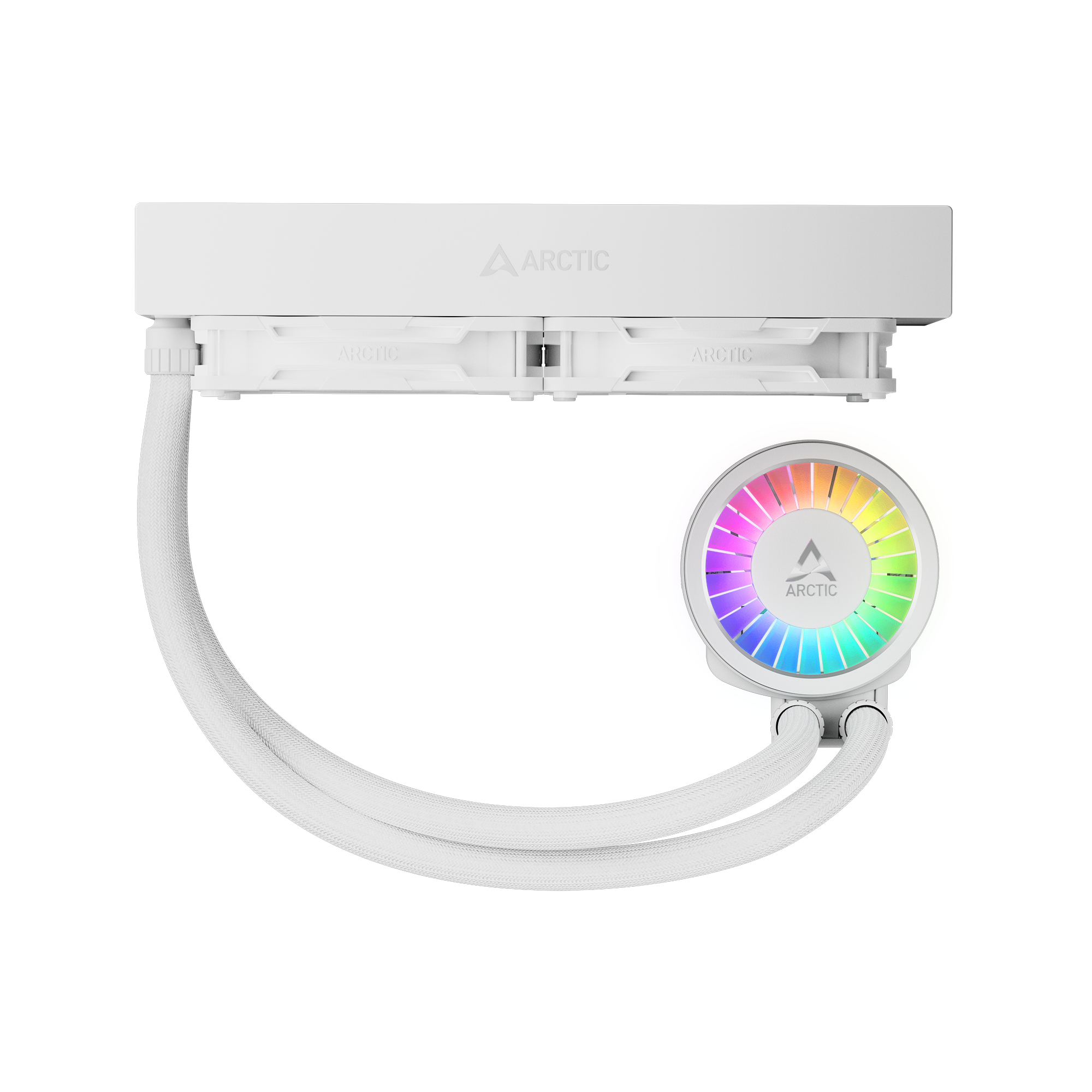 ARCTIC Liquid Freezer III Pro 240 A-RGB Processore Raffreddatore di liquidi tutto in uno 12 cm Bianco 1 pz