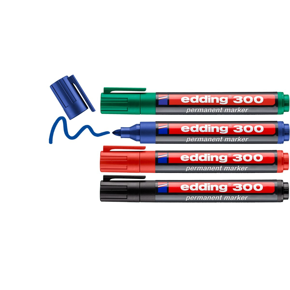 EDDING 300 Permanentmarker farbsortiert 1.5 - 4 St.