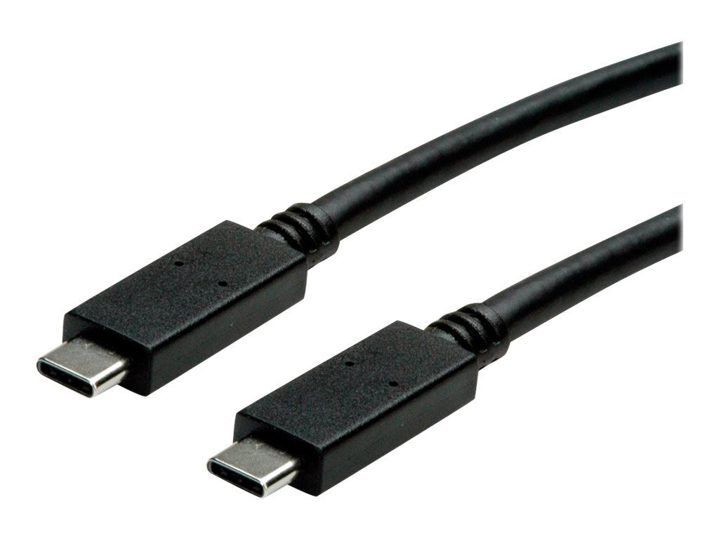 ROLINE 11.02.9052 USB cable 0.5 m USB 3.2 Gen 2 (3.1 Gen 2) USB B USB C Black