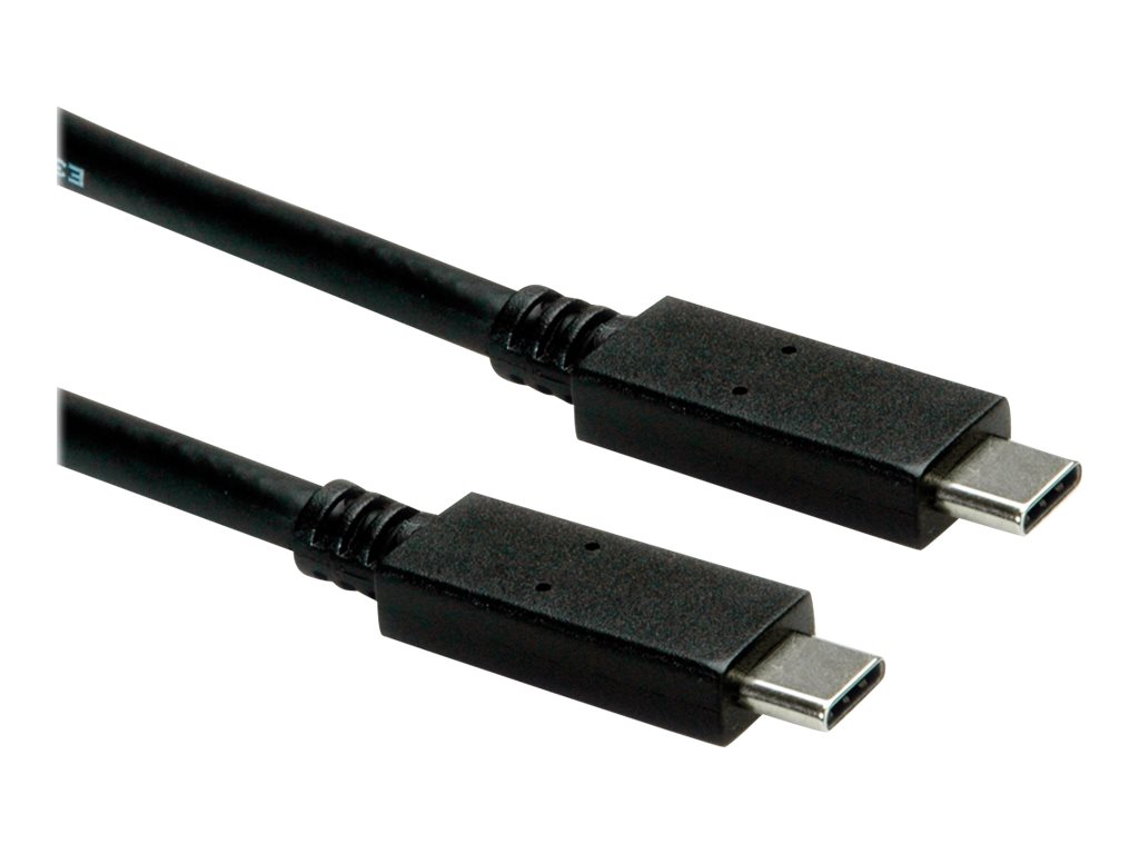 ROLINE 11.02.9052 USB cable 0.5 m USB 3.2 Gen 2 (3.1 Gen 2) USB B USB C Black