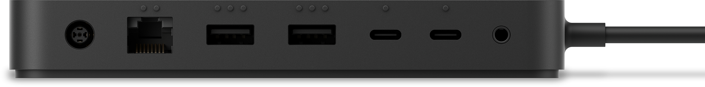 Microsoft WKN-00002 replicatore di porte e docking station per laptop Cablato Thunderbolt 4 Nero