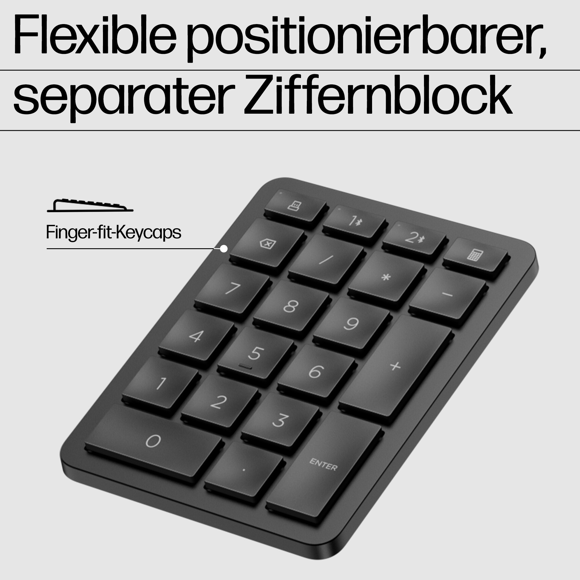 HP Teclado inalmbrico ergonmico 965