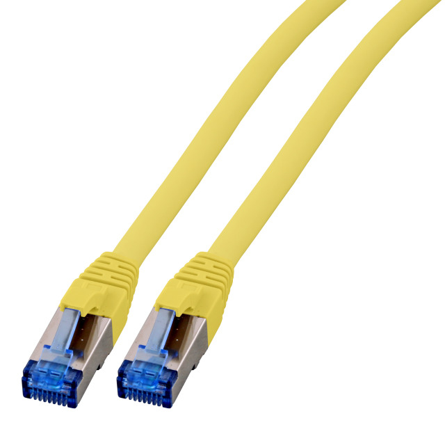EFB Elektronik K5525FGE.0,25 c�ble de r�seau Jaune 0,25 m Cat6a S/FTP (S-STP)