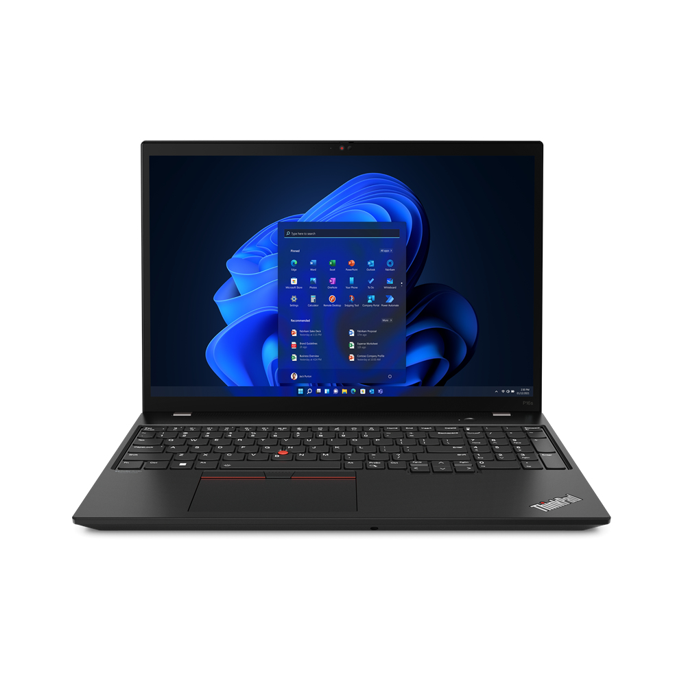 Lenovo P16s Workstation mobile 40,6 cm (16) WUXGA AMD Ryzen 7 7840U 16 GB LPDDR5x-SDRAM 512 GB SSD Wi-Fi 6E (802.11ax) Windows 11 Pro Nero