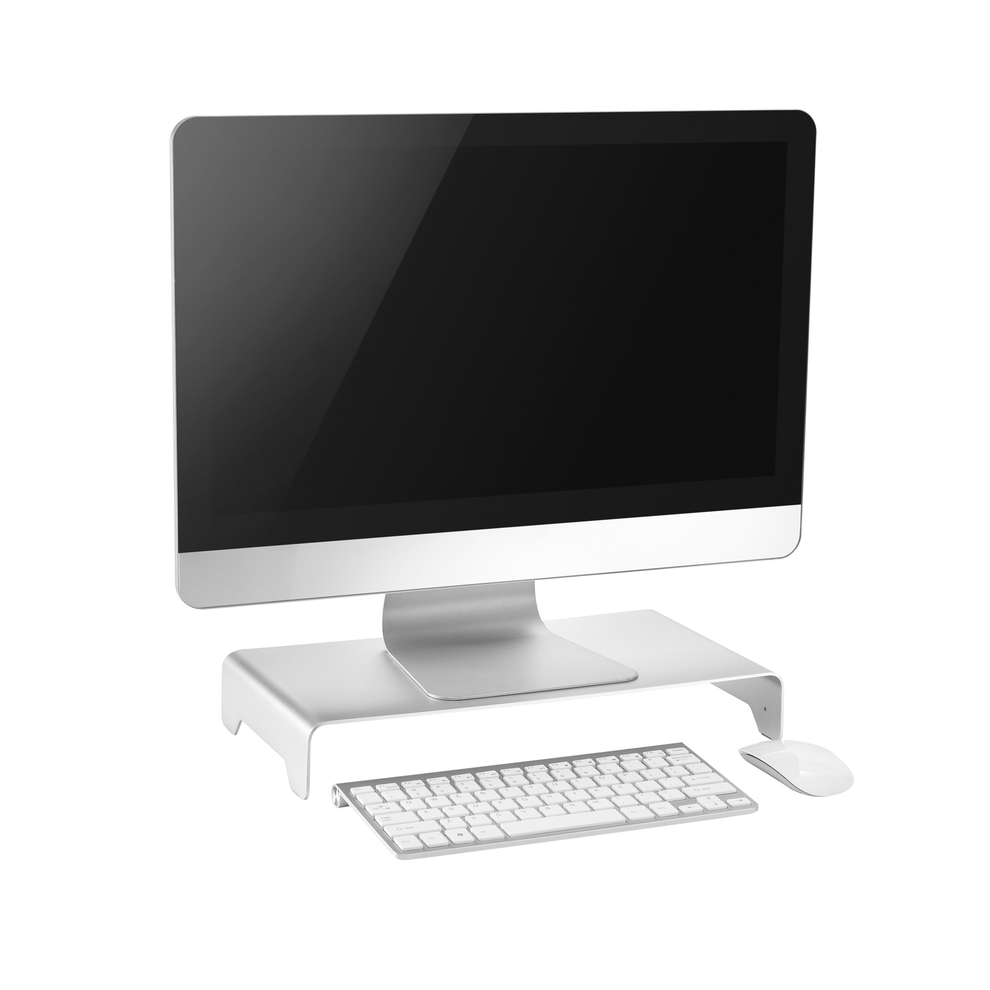 InLine 23175A support dcran plat pour bureau Argent