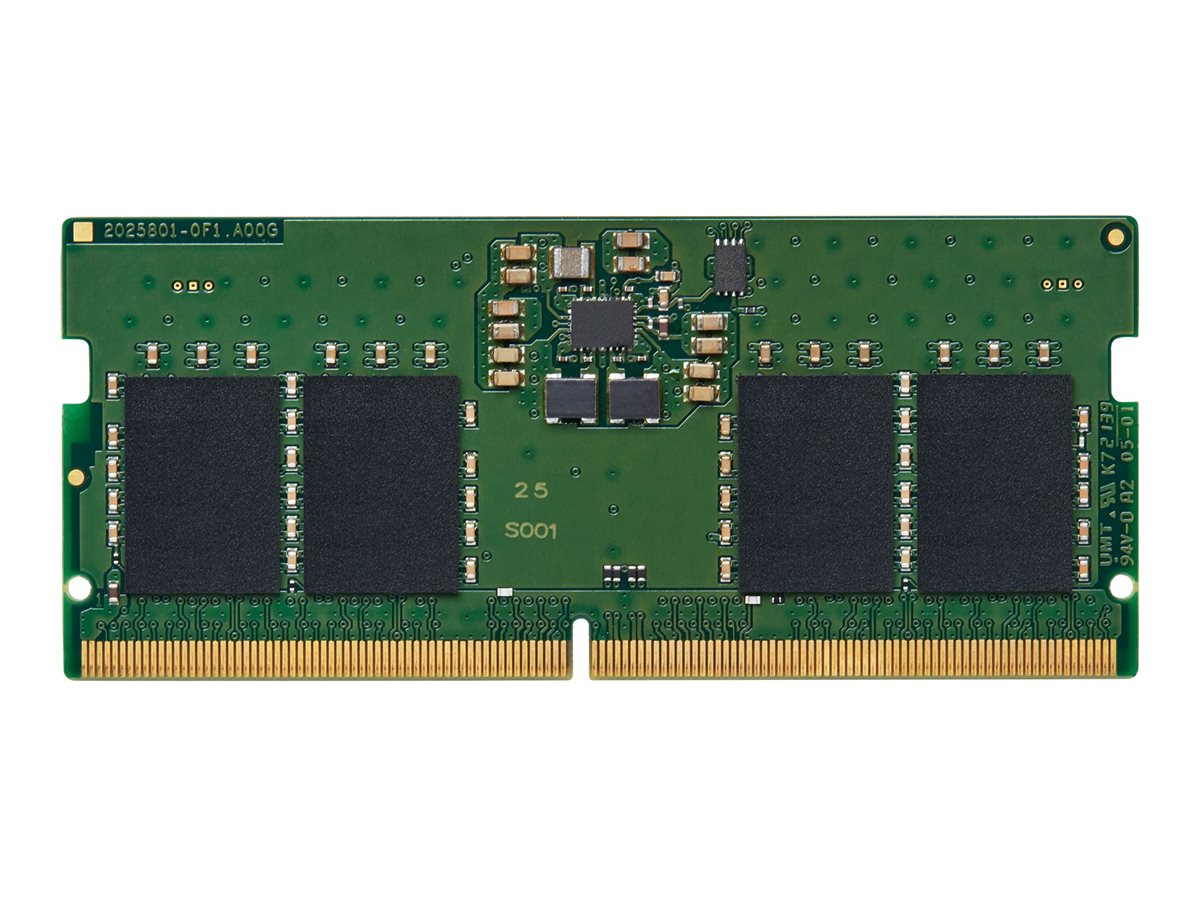 Kingston Technology ValueRAM memory module 8 GB 1 x 8 GB DDR5 5600 MT/s 262-pin SO-DIMM