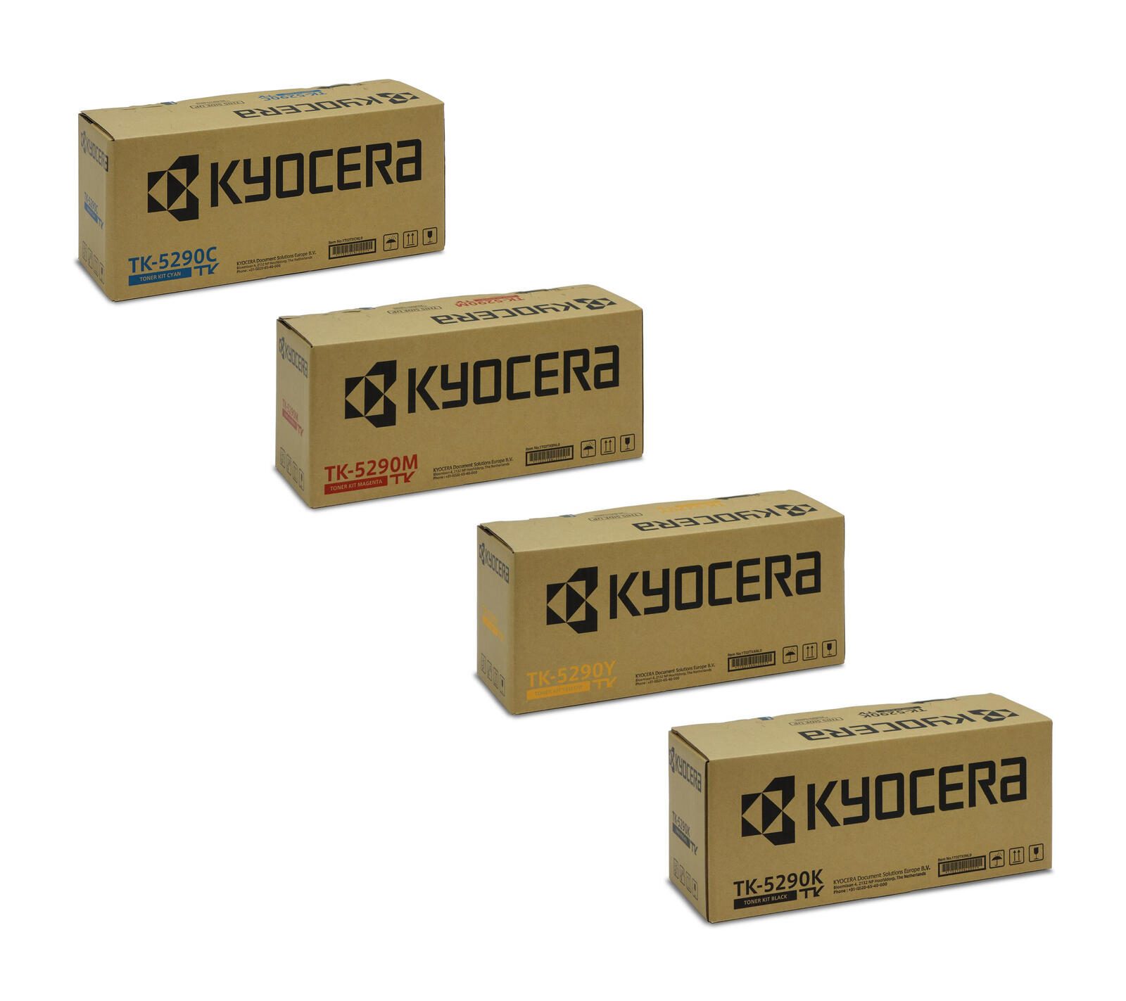 Kyocera Original TK-5290 Toner - 4er Multipack cyan magenta gelb schwarz - Original - Tonereinheit
