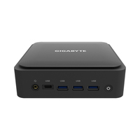 Gigabyte GB-BEI3H-1220 barebone per PC/stazione di lavoro Nero Altoparlanti incorporati i3-1220P 1,8 GHz
