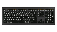 Logickeyboard LKB-LPWB-A2M-FR clavier USB AZERTY Franais Noir