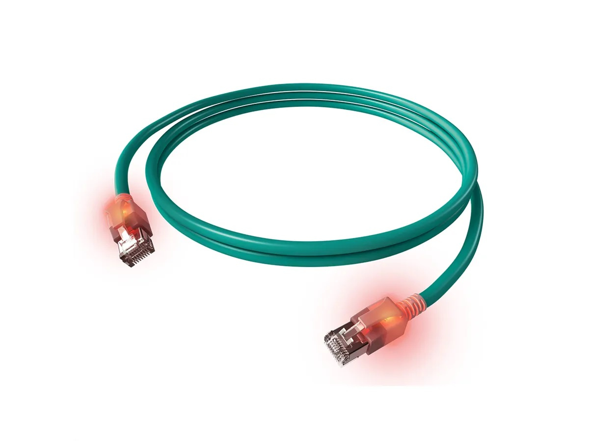 EasyLan CS1OTADAD0020 cable de red Turquesa 2 m Cat6a S/FTP (S-STP) Alrededor