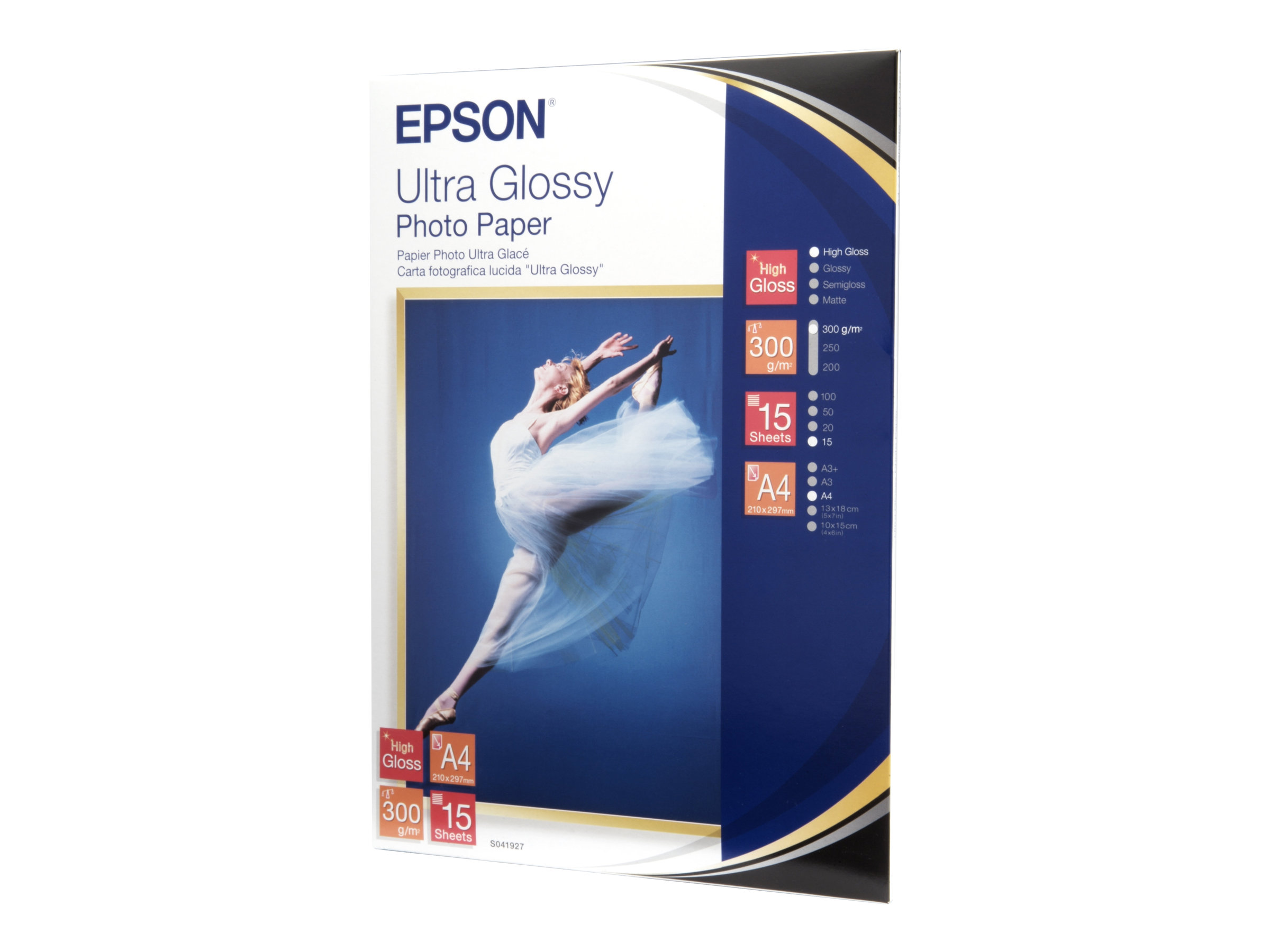 Epson Ultra Glossy Photo Paper - Glnzend - A4 (210 x 297 mm)