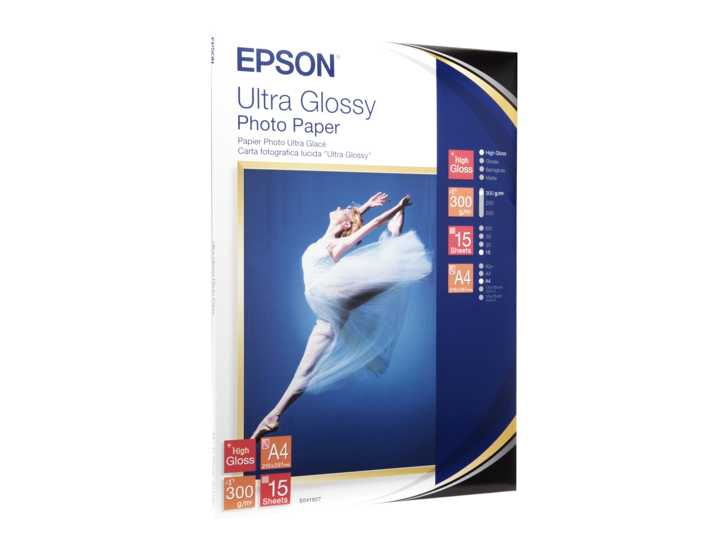 Epson Ultra Glossy Photo Paper - Glnzend - A4 (210 x 297 mm)