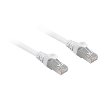 Sharkoon RJ45 CAT.6a SFTP LSOH wh 2.0m| Halogenfrei - Switch