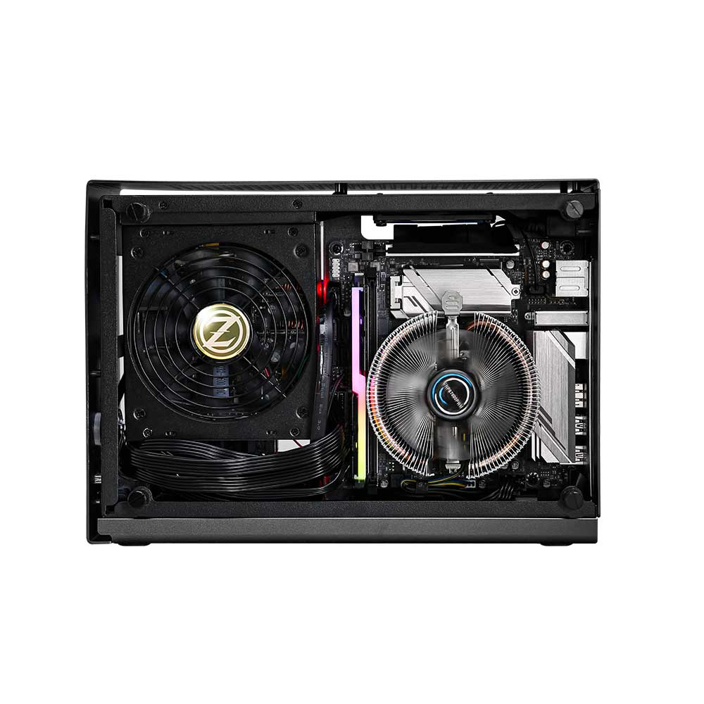 Zalman M2 Mini Mini-ITX Gehuse - silber - Midi/Minitower - Mini-ITX