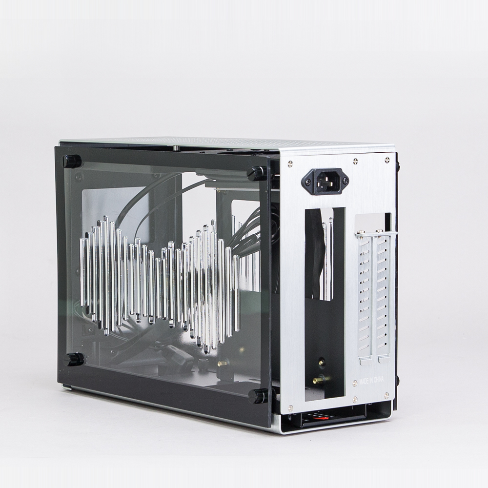 Zalman M2 Mini Mini-ITX Gehuse - silber - Midi/Minitower - Mini-ITX