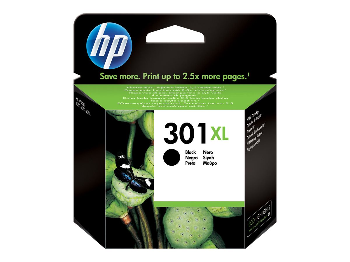 HP 301XL High Yield Black Original Ink Cartridge