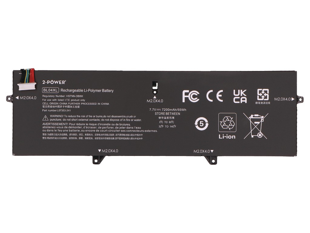 2-Power 2P-BL04056XL-PL composant de laptop suppl�mentaire Batterie