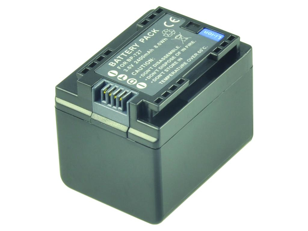 2-power Camcorder Battery 3.6V 2400mAh