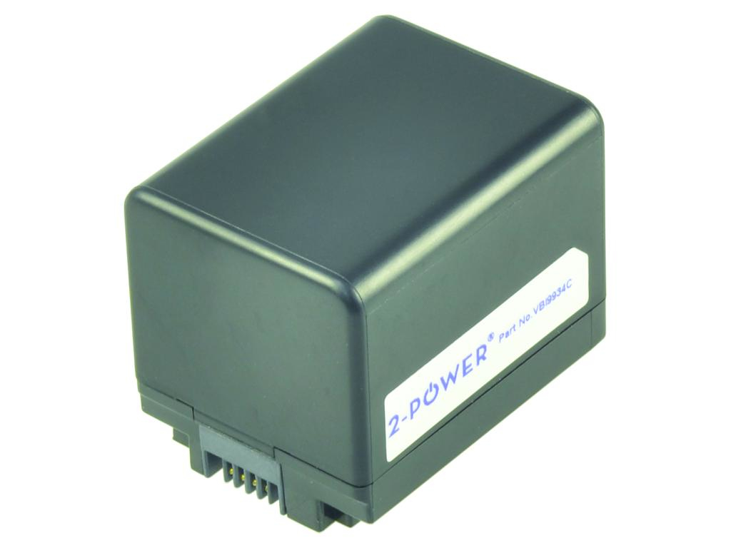 2-power Camcorder Battery 3.6V 2400mAh